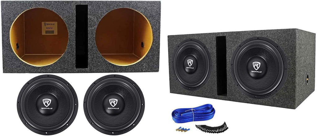 12" 4800w Car Audio Subwoofers with Vented Sub Box Enclosure J208888