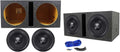 12" 4800w Car Audio Subwoofers with Vented Sub Box Enclosure J208888