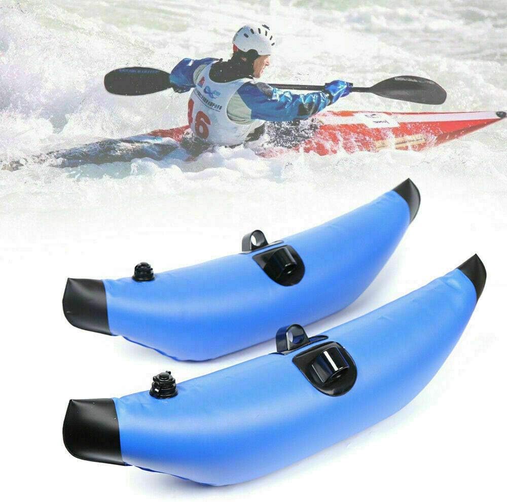 Kayak Outrigger Stabilizer PVC Inflatable Pontoon Fishing Float Tube Kit, Pack of 2 K19813