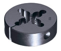 Round Adjustable Die, 2x22 OD, 9/16-18 UNF, Carbon Steel, Uncoated, Right Cut Y478499
