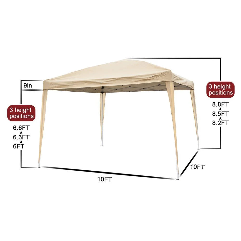 Yellow Pop Up Canopy Tent J4790