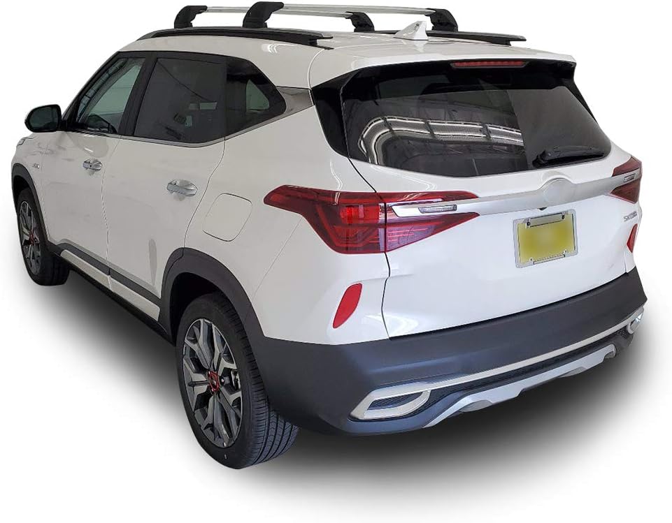 Lockable Roof Rack Cross Bars for Kia Seltos 2021 2022 Y38101