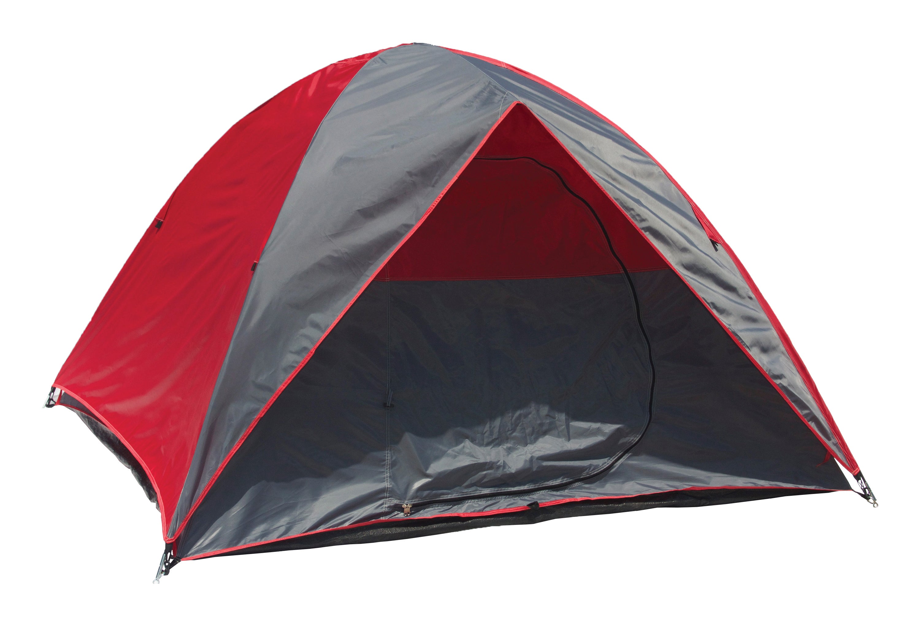 Red & Black 3-Person Dome Tent U835752