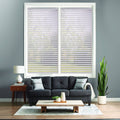White Cordless Venetian Vinyl Blinds B373