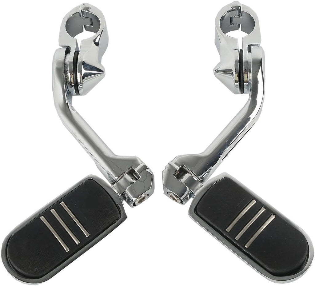 1.25" 32 mm Angled Adjustable Highway Foot Pegs Pack of 2 B4219