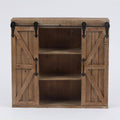 Brown 29.9-in L x 7.9-in D Wood Wall Cabinet W1380