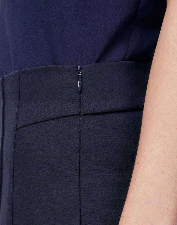 Plus-Size Stretch Slim Pintuck Pant B676699