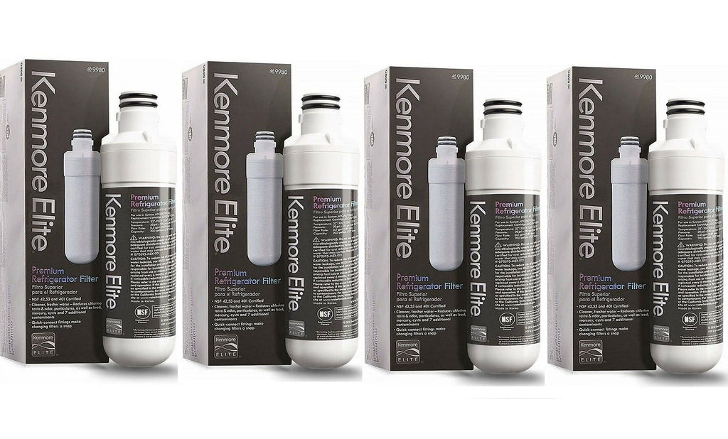 4 Pack Fridge Water Filter T9368