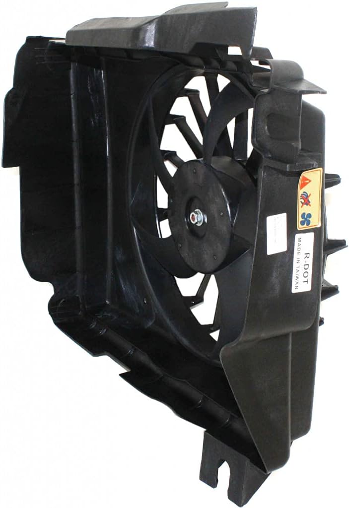 Cooling Fan Assembly A/C Condenser 2002-2008 3.7L-5.9L Q7633