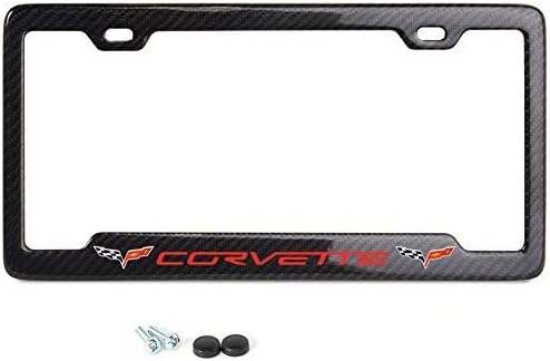 Red Script License Plate Frame Pack of 2 X405