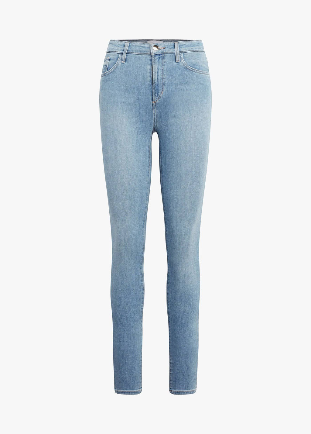 White High Rise Skinny Jeans S6506
