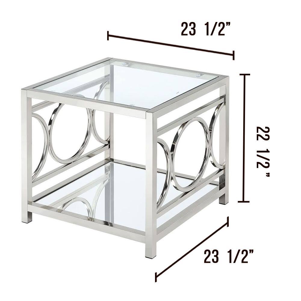 Chrome End Table A351235