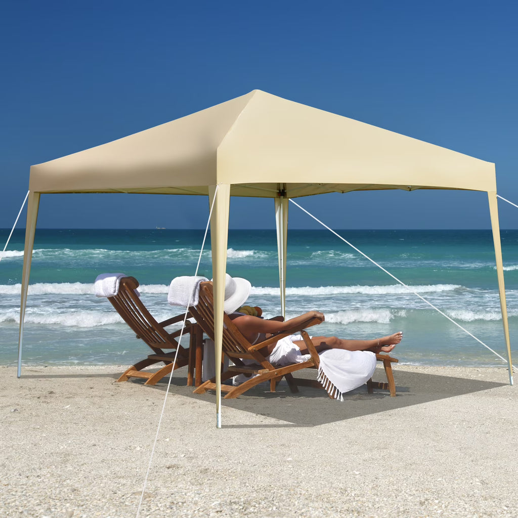 Yellow Pop Up Canopy Tent J4790