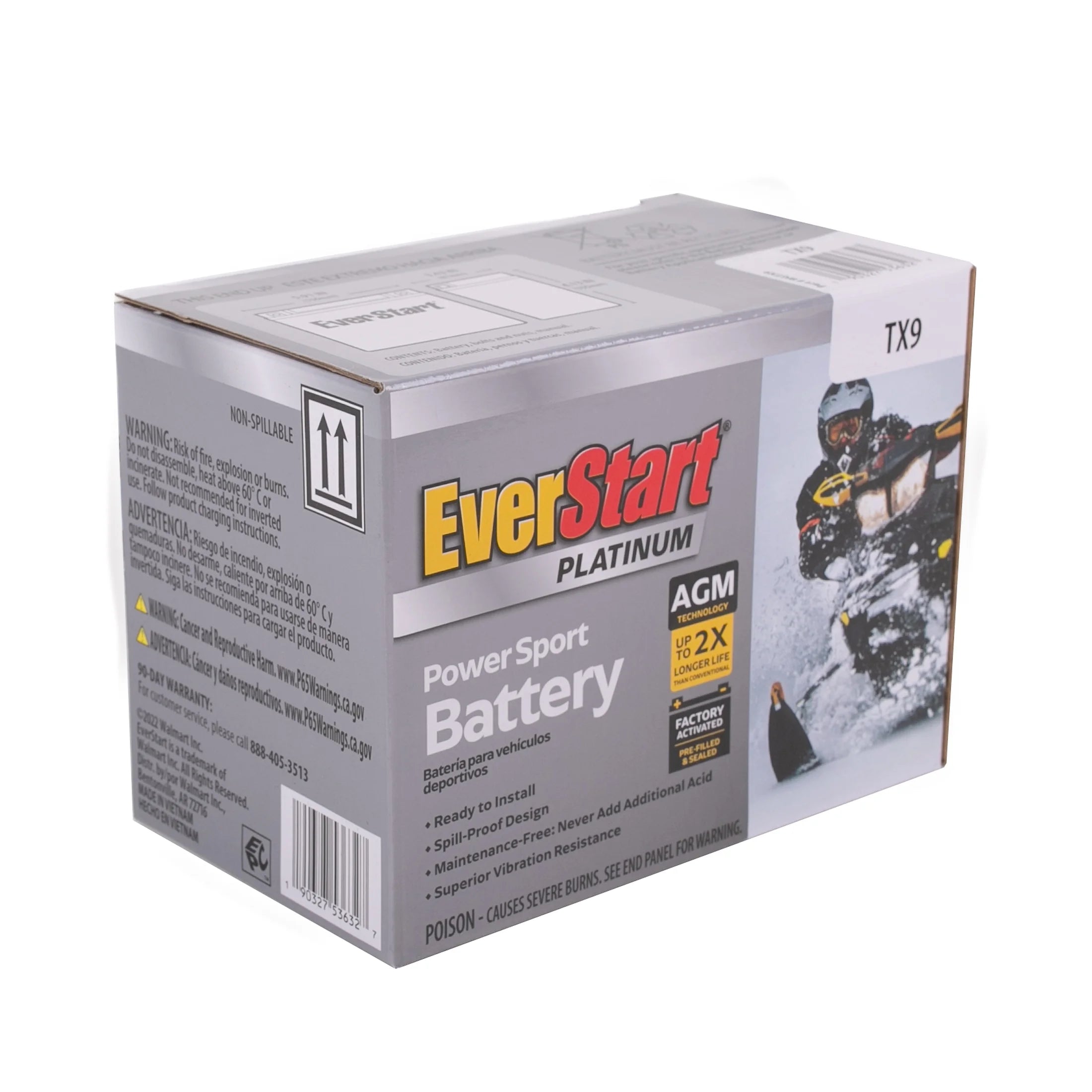 12 Volt 120 CCA Powersport Battery L428