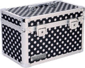 White Locking Storage Box with Mesh Pocket T5663
