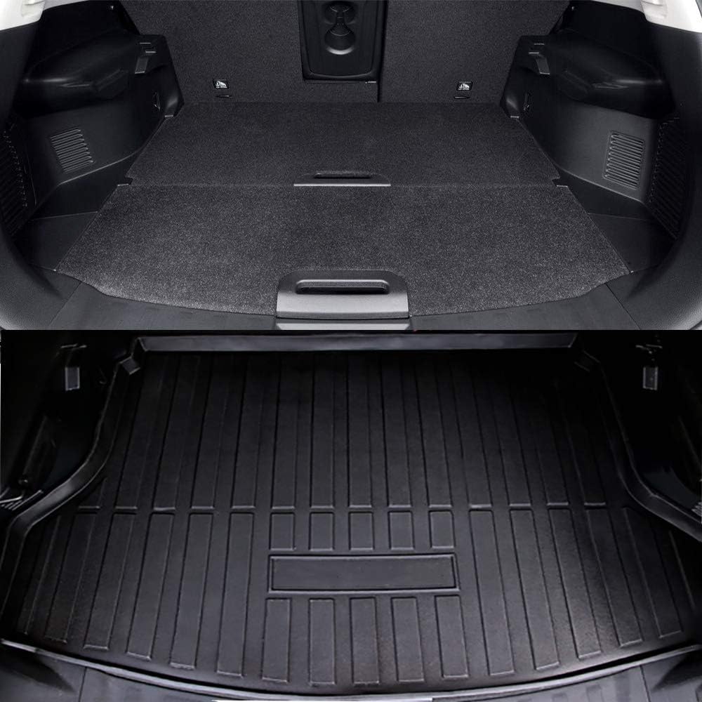 Rear Cargo Tray Trunk Floor Mat Waterproof Protector Pack of 2 F39229