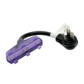 Range Adapter Cord, 10-50P Male to 3 5-15R Female, 125V, 14 inch M276538