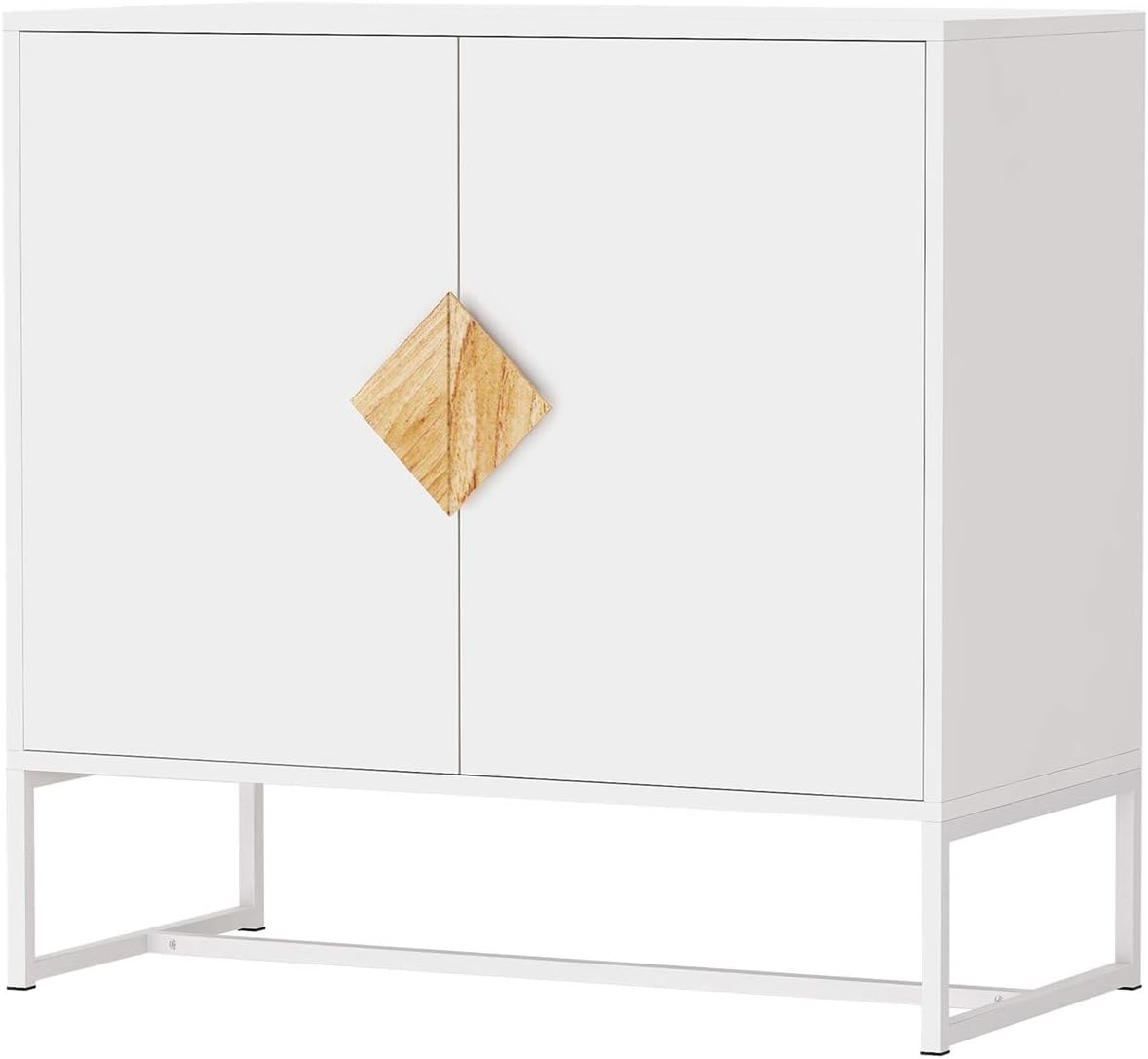 Brown Glass Door Storage Cabinet S47101