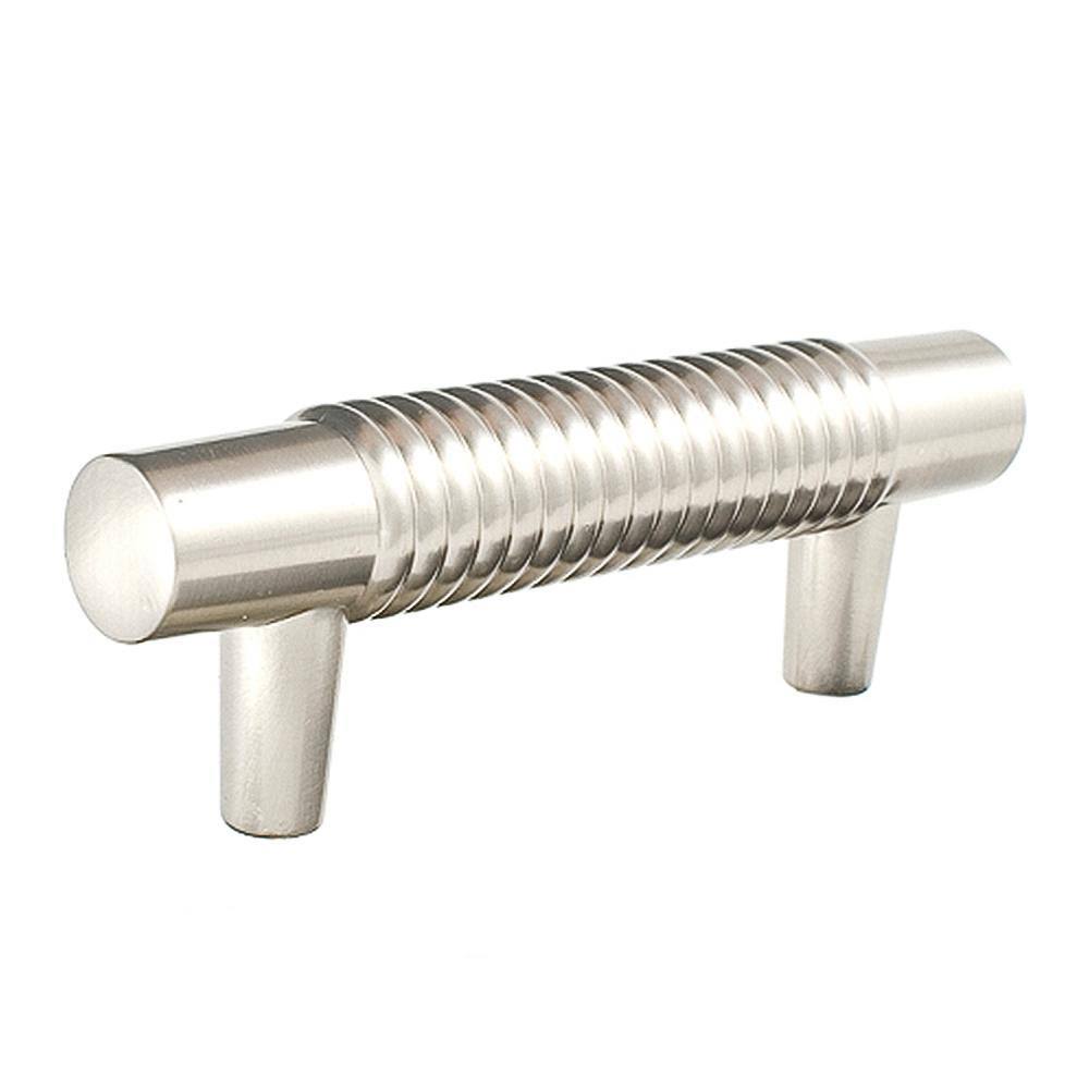 Stacked Cabinet Pull Satin Nickel 30 in O80001