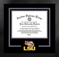 14 x 11 in. Black Frame Diploma X184