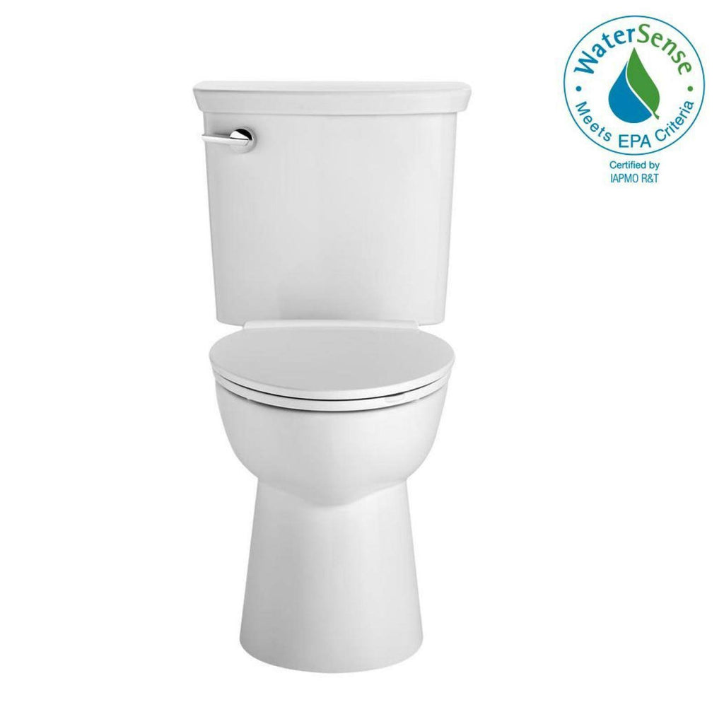 White Elongated Two Piece Toilet V4484