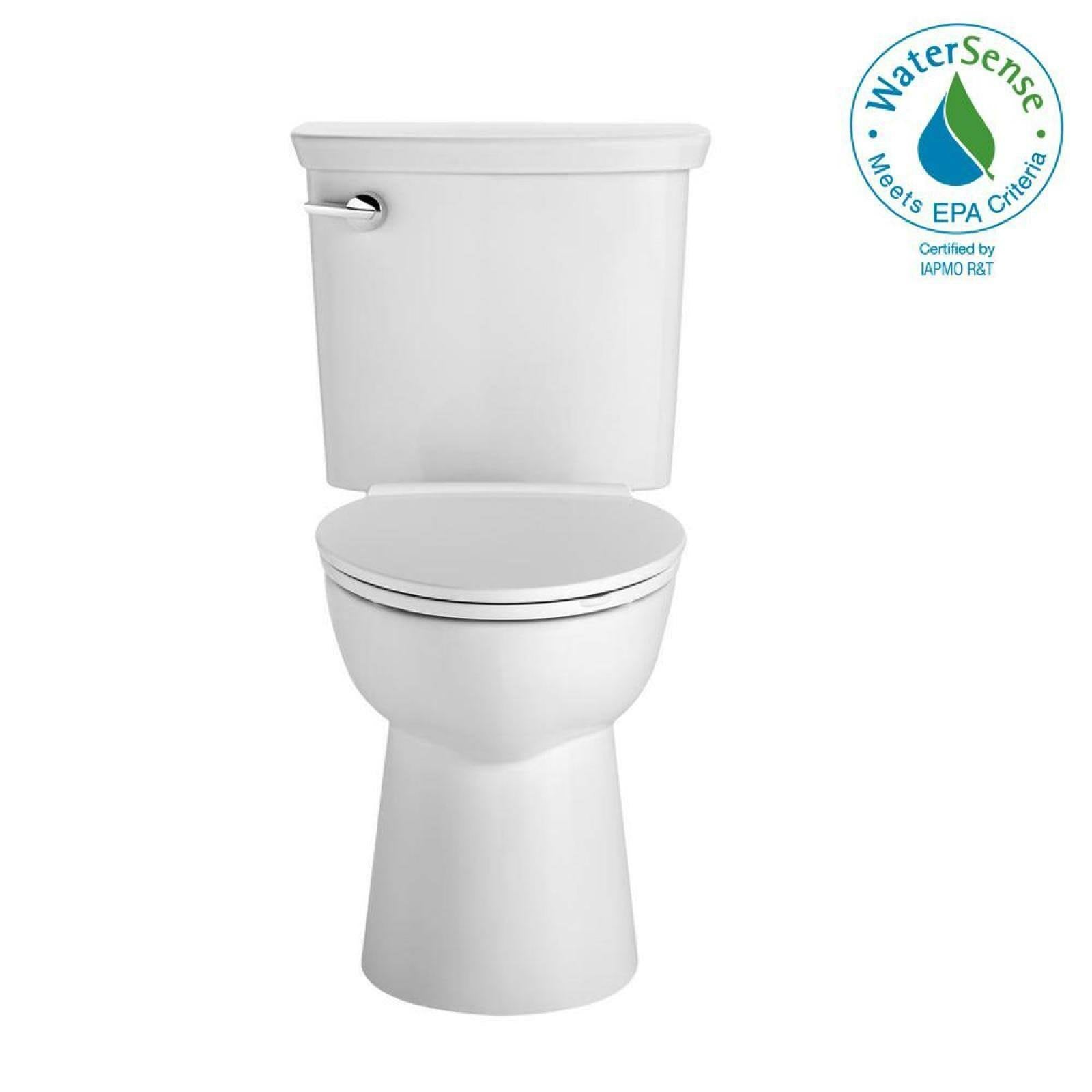 White Elongated Two Piece Toilet V4484