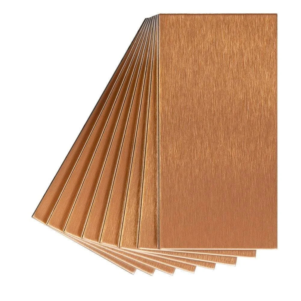 Metal 3x6 Copper Backsplash Kit F138