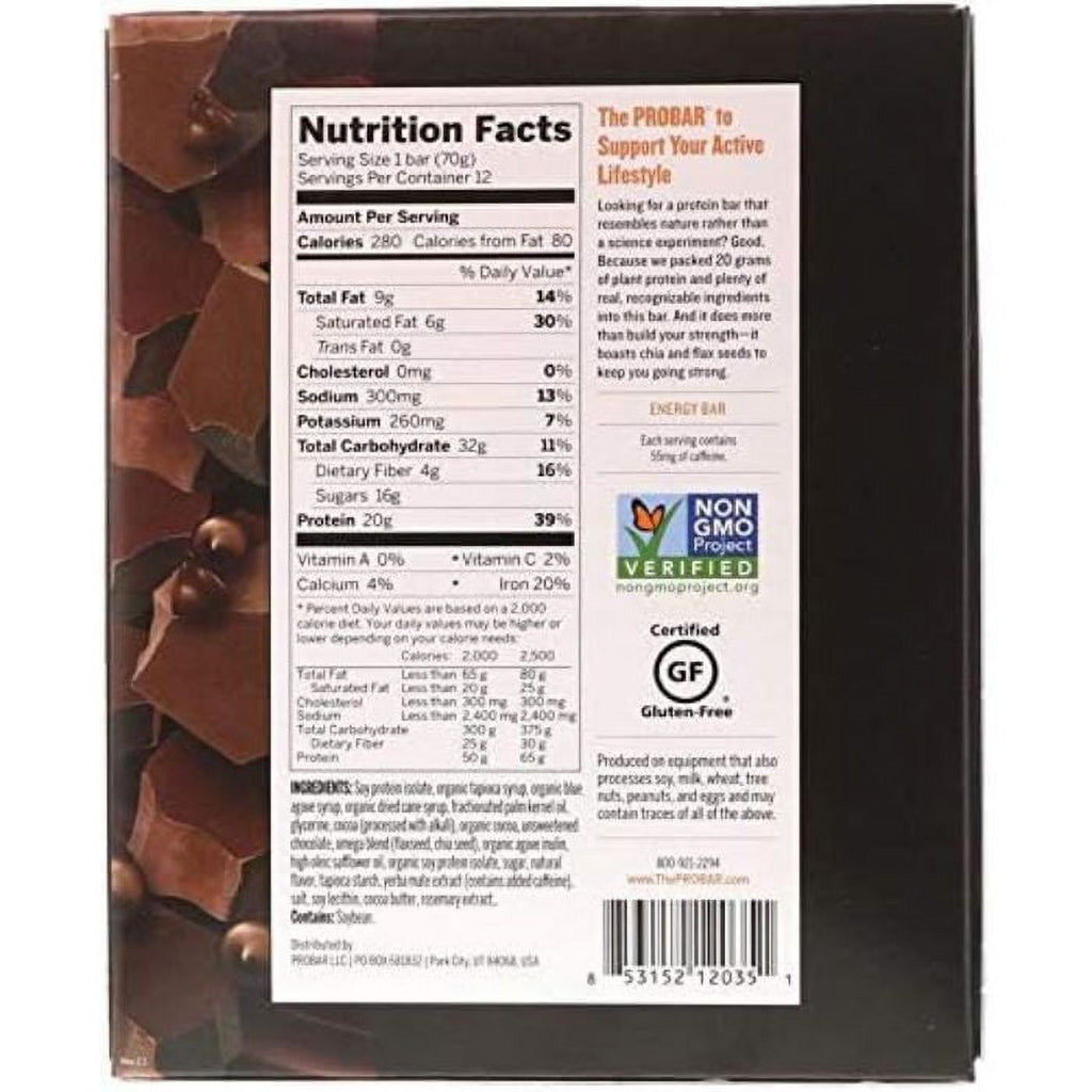 Choc Bliss Protein Bar 20G 2.46 OZ Pack of 12 X6095