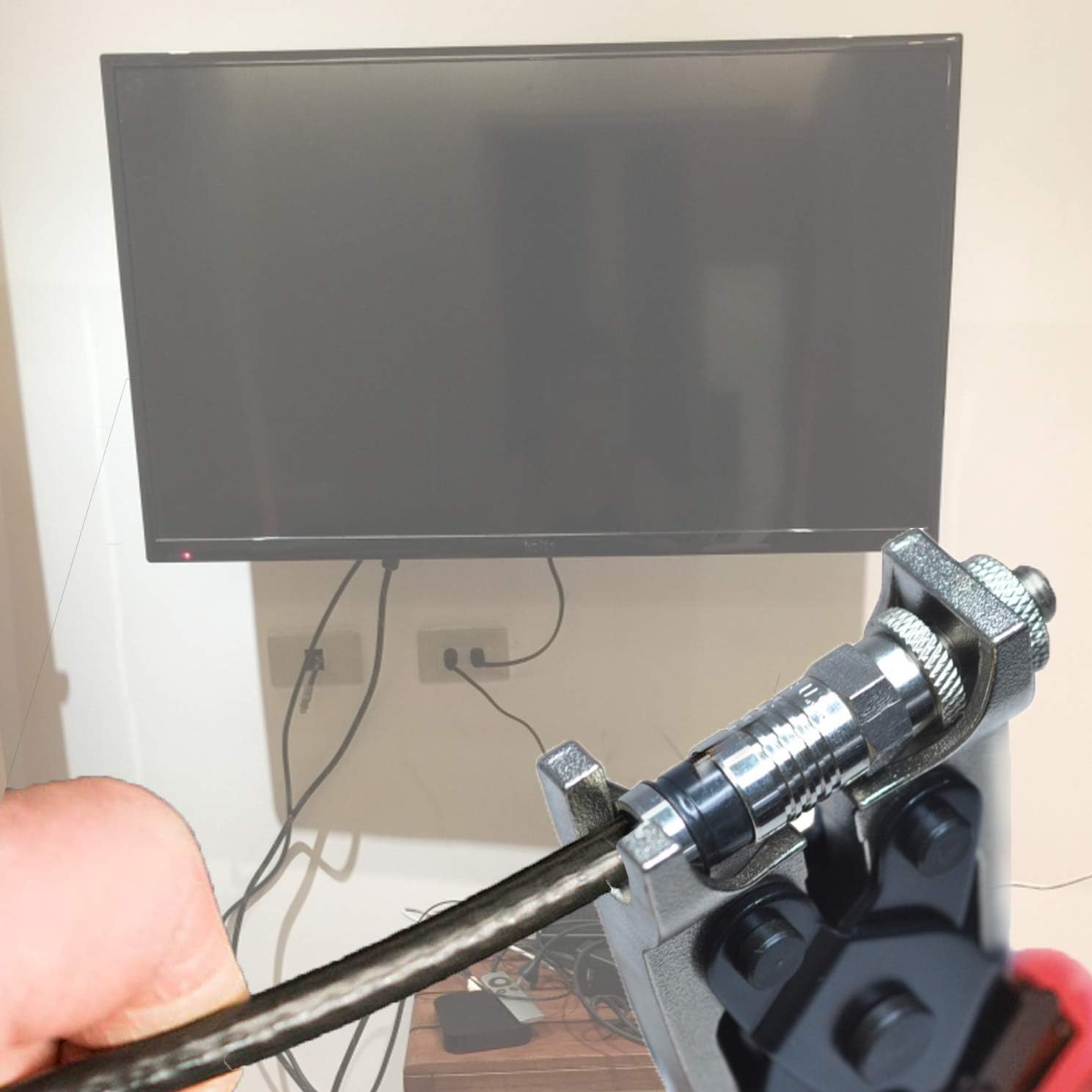 Coaxial Compression Crimping Tool T403