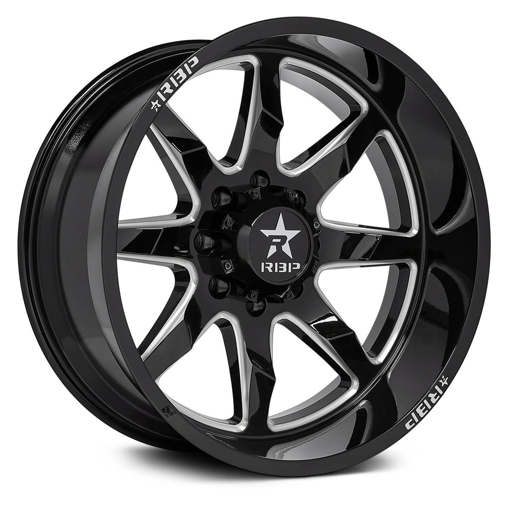 2005 Nissan Armada RBP Milled Gloss Black Saharan 81R Wheel W413058