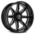 2005 Nissan Armada RBP Milled Gloss Black Saharan 81R Wheel W413058