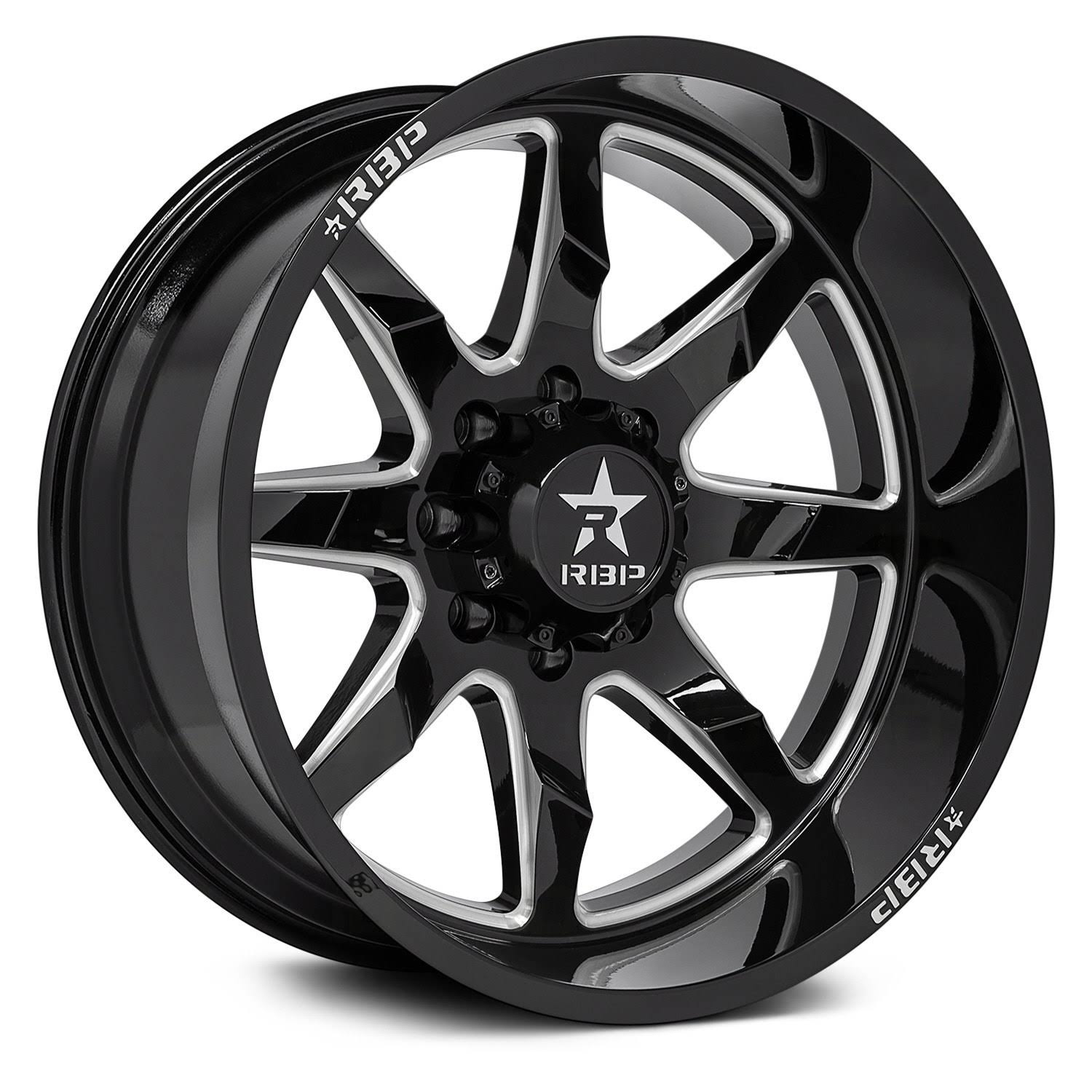 2005 Nissan Armada RBP Milled Gloss Black Saharan 81R Wheel W413058