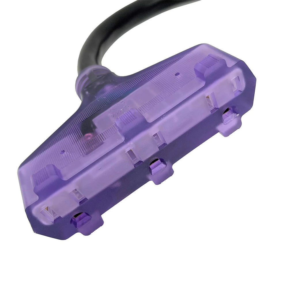 Range Adapter Cord, 10-50P Male to 3 5-15R Female, 125V, 14 inch M276538