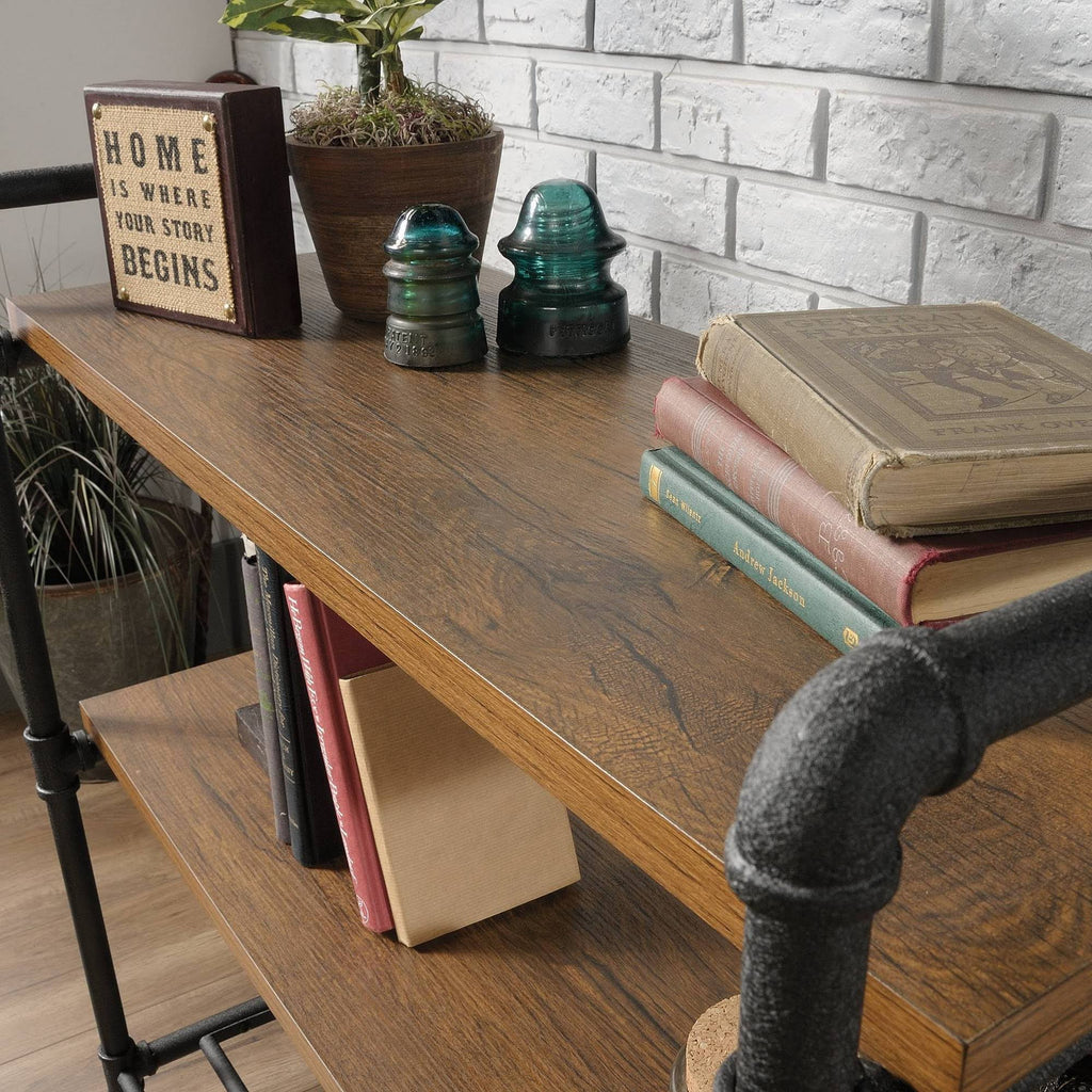 Checked Oak Console Table R632636