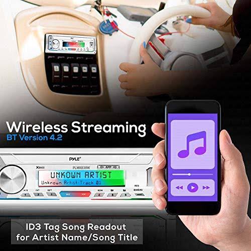 Marine Stereo Receiver Power Amplifier, Single DIN I56479
