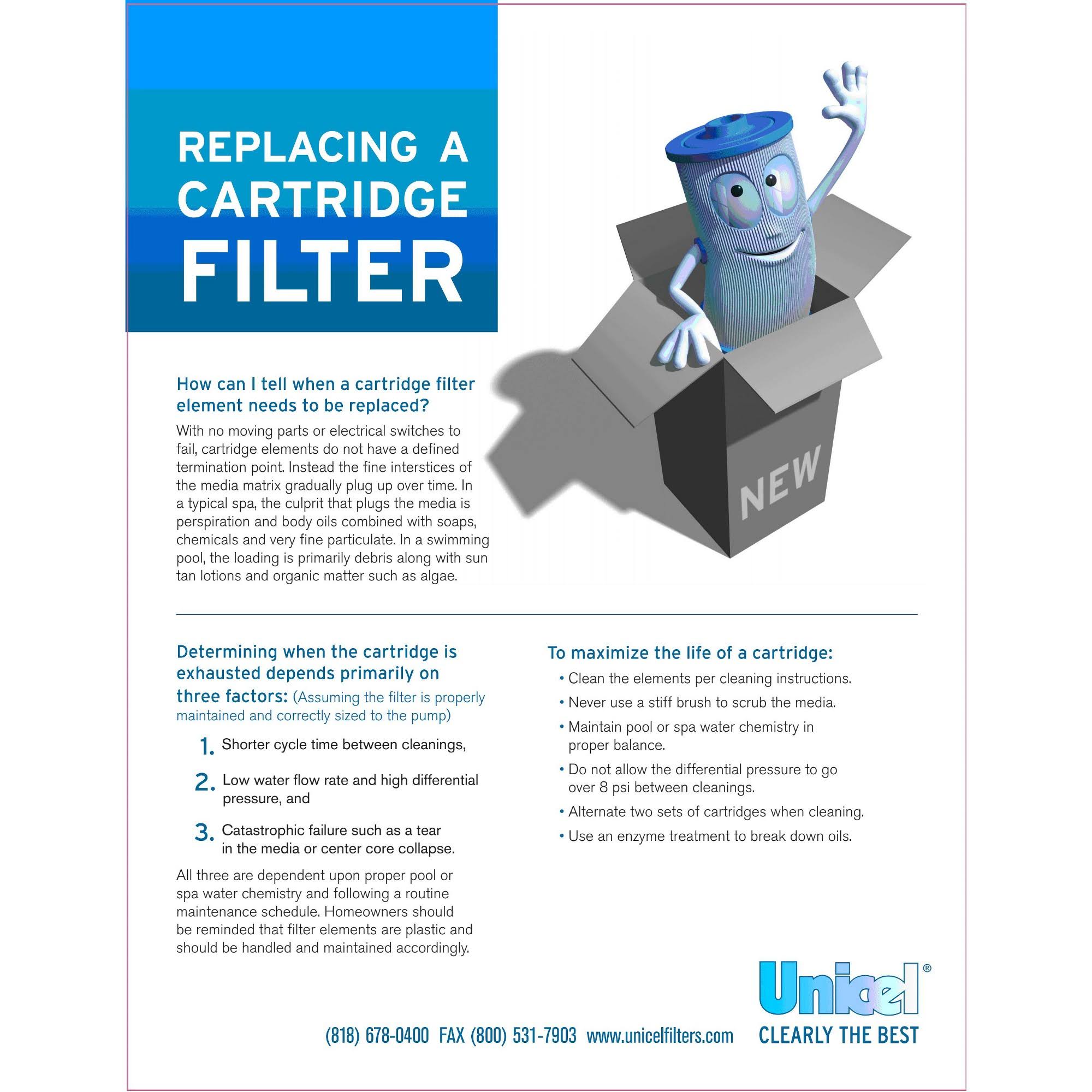 150 Sq. ft. Replacement Filter Cartridge D96947