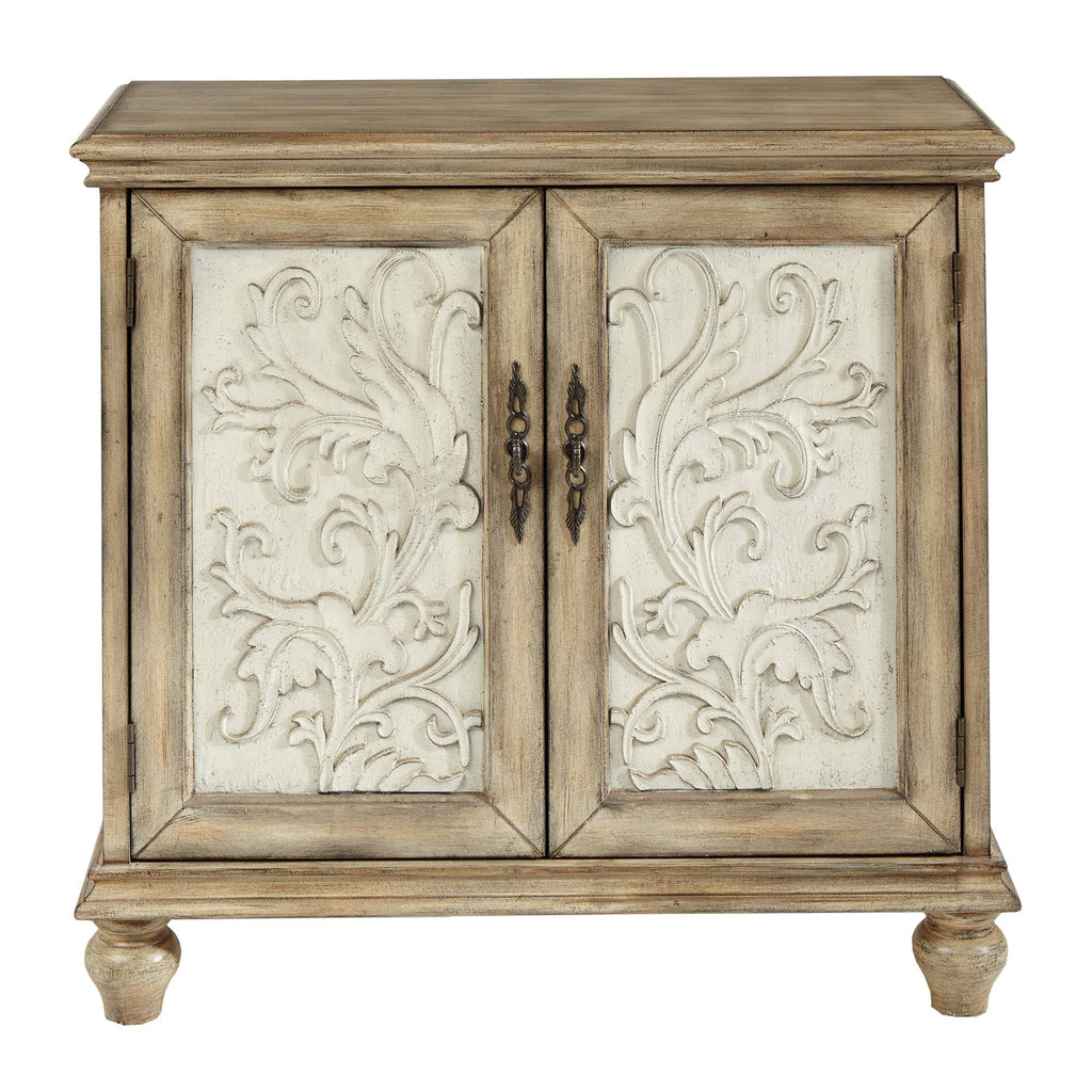 2-Door Cabinet Reclaimed Natural Y700358