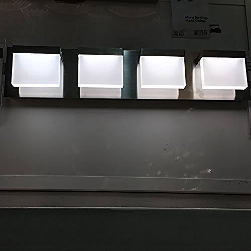 4-Light Brushed Nickel LED Bath Bar Light C366118