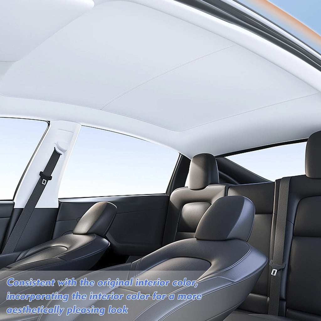 Foldable Roof Sunshade for Tesla Model Y J7852