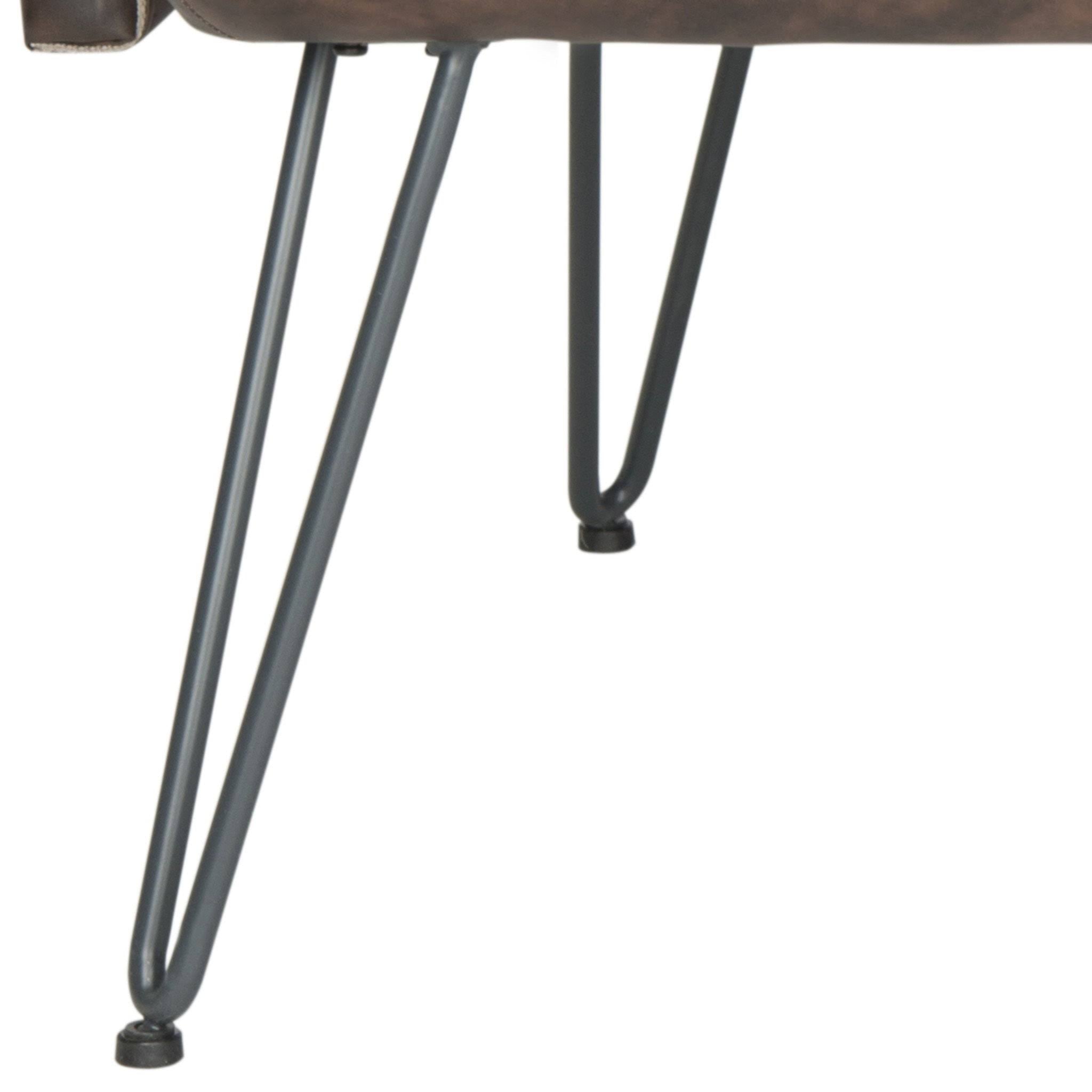 Antique Brown Settee X39897