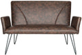 Antique Brown Settee X39897
