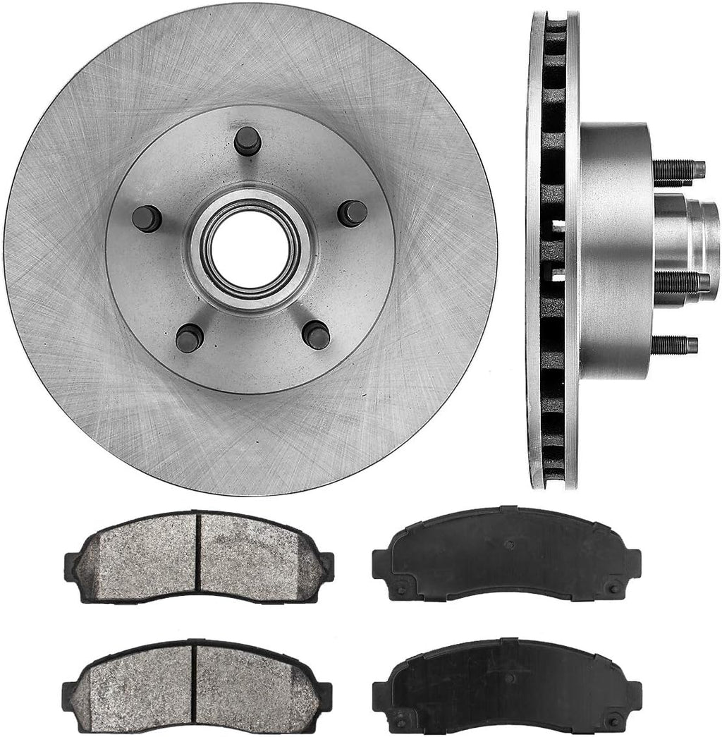 Brake Disc Rotors and Metallic Brake Pads R1018
