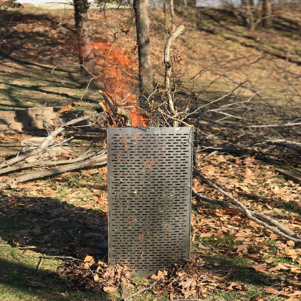 Folding Steel Fire Cage L857
