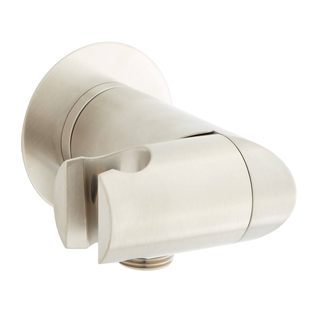 Polished Nickel Swivel Water Supply Elbow and Bracket for Hand Shower S834