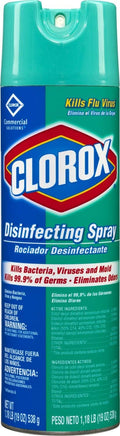 Disinfecting Aerosol Spray, Fresh Scent, 19 Ounces Each, Pack of 12 N735