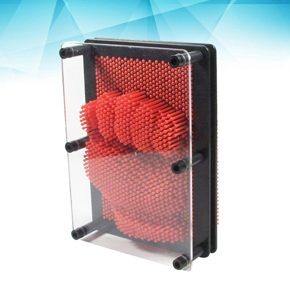 Red Large Size 3-Dimensional Pin Art Board Toy P243241