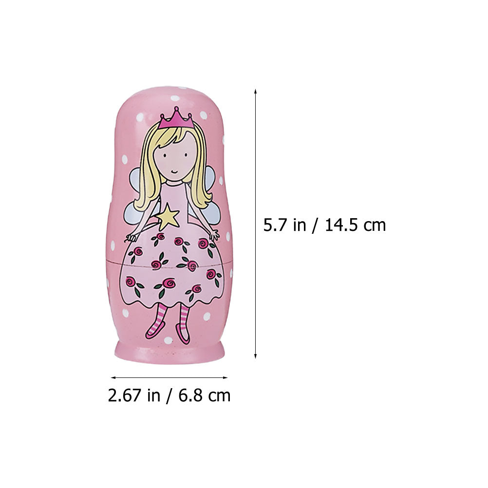 5Pcs Matryoshka Doll Toy L3555