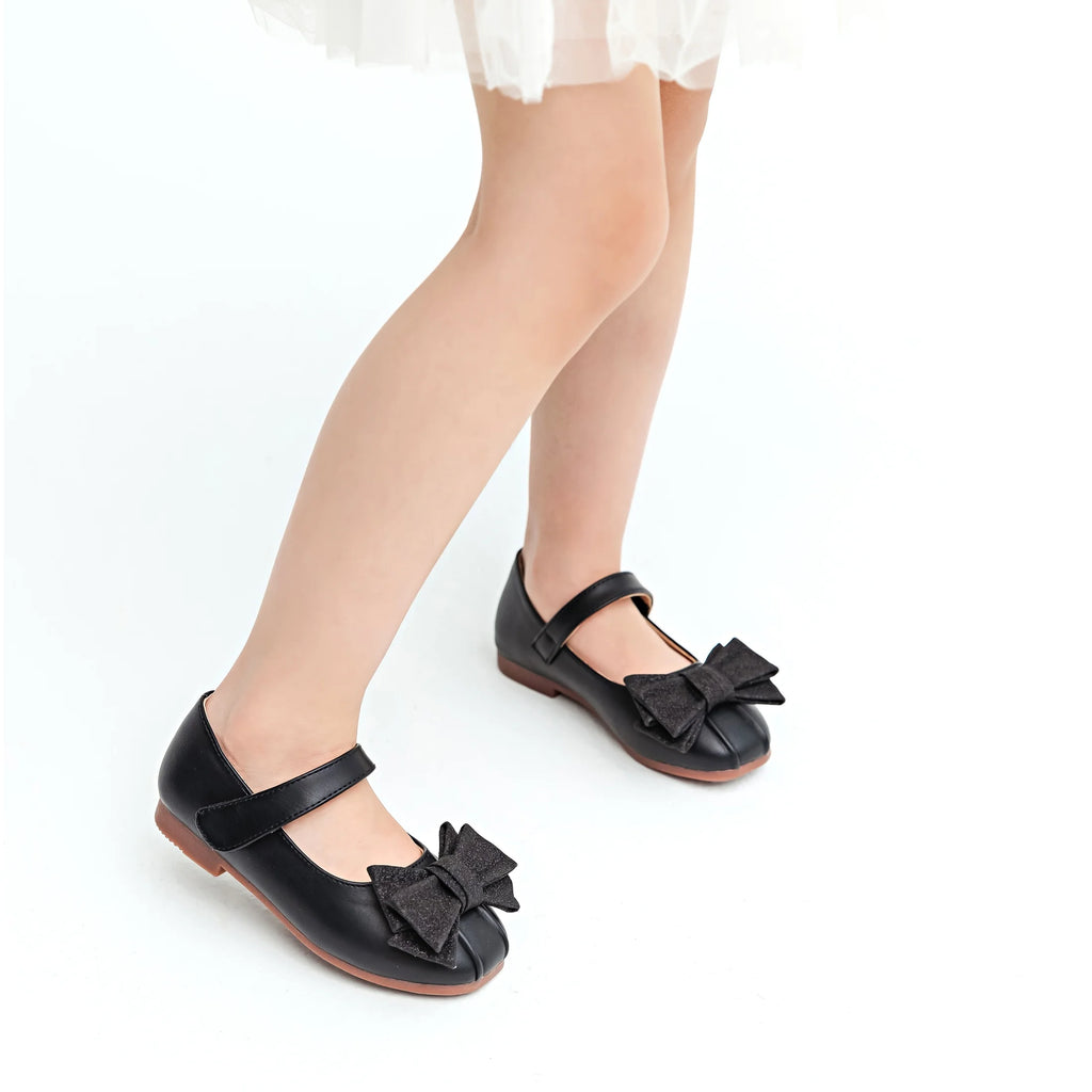 Black Mary Jane Ballet Flats Shoes K2691