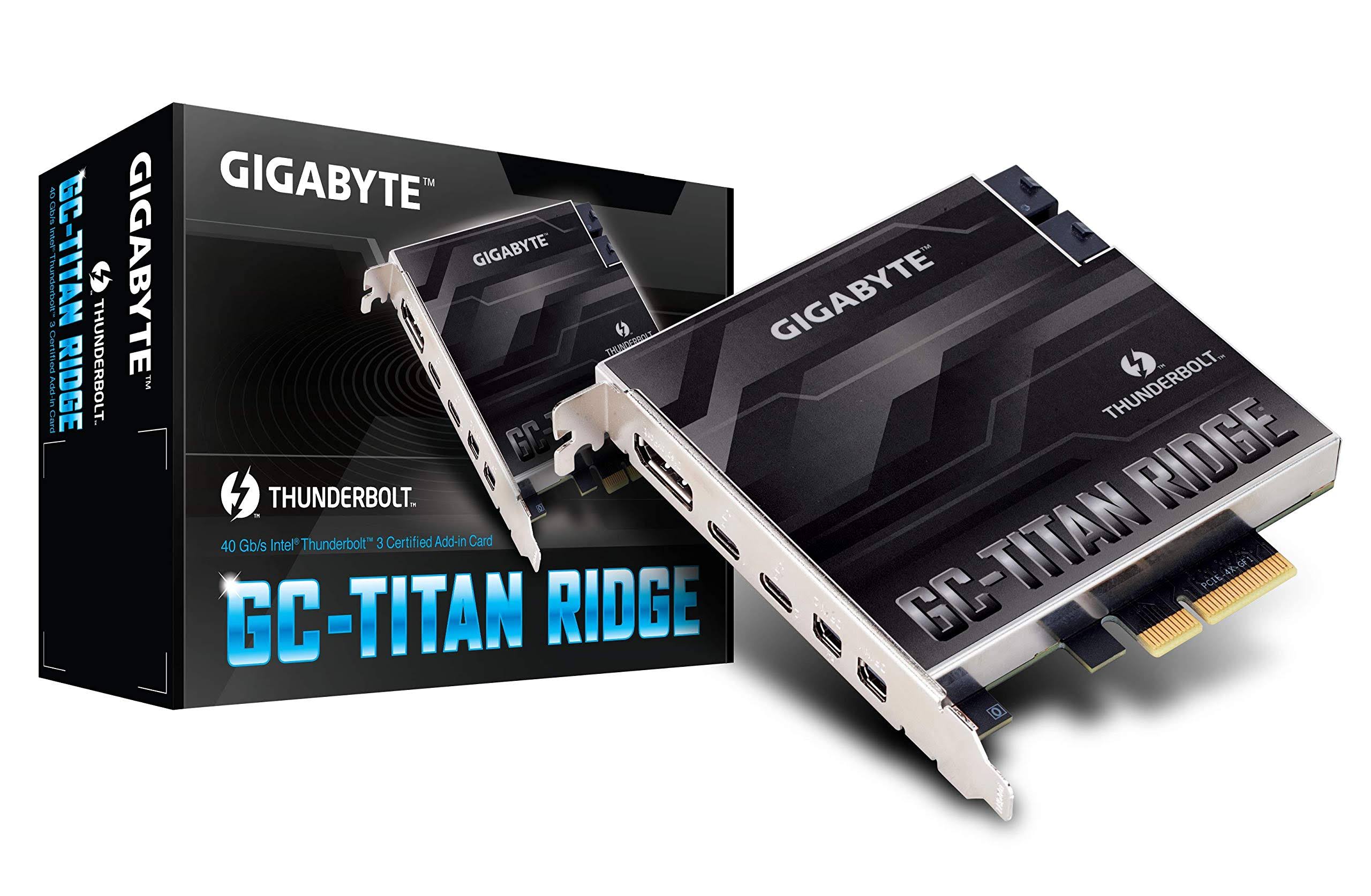 Thunderbolt 3 PCIe Card I191700