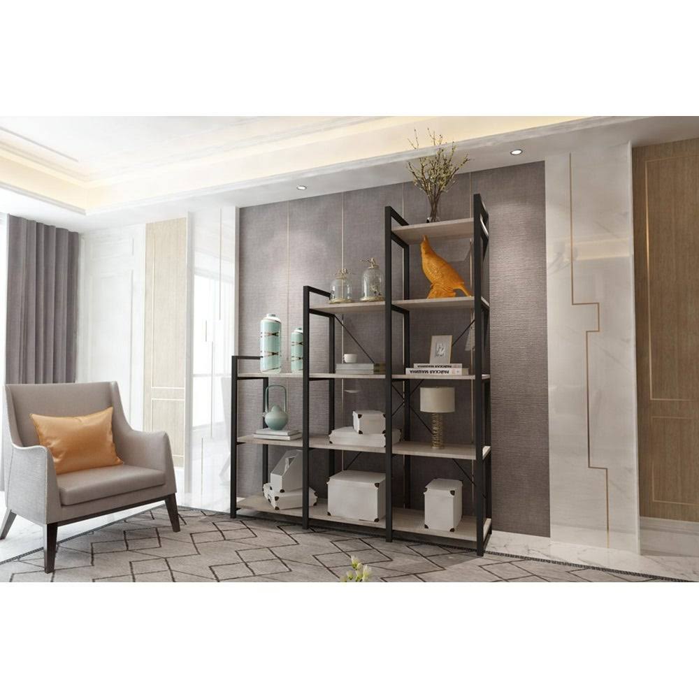 Brown Step Bookcase S70195